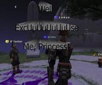 Well Excuse Me, Princess!