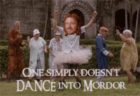 One Does Not Simply Walk into Mordor