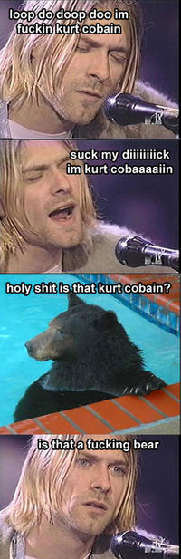 Kurt Cobain Reaction