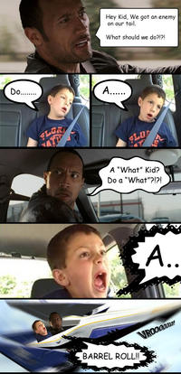 The Rock Driving