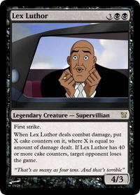 Lex Luthor Took Forty Cakes
