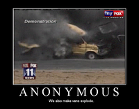 Exploding Van