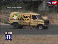 Exploding Van