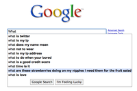 Google Search Box Suggestions