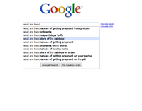 Google Search Box Suggestions