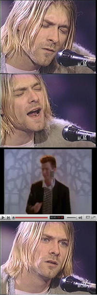 Kurt Cobain Reaction