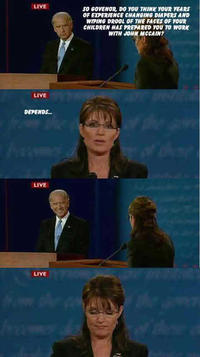 Biden / Palin Debate 4pane