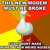 Technologically Impaired Duck