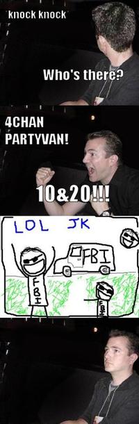 4chan Party Van