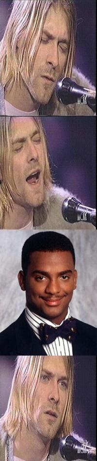 Kurt Cobain Reaction