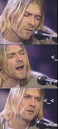 Kurt Cobain Reaction