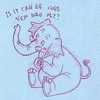 Is it can be hugs tiem now plees?