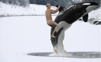 Naked Guy With Axe