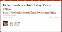 Selleck Waterfall Sandwich