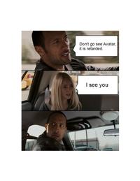 The Rock Driving