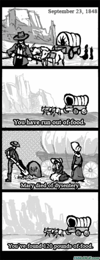 You Have Died of Dysentery