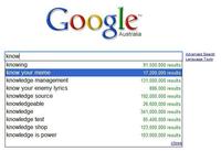 Google Search Box Suggestions