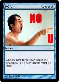 NO U