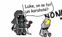 "Luke, je suis ton père" cartoon parodies