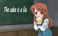 The Cake Is a Lie