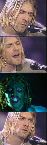Kurt Cobain Reaction