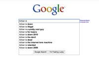 Google Search Box Suggestions
