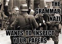 Grammar Nazi