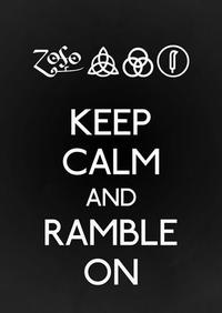 Keep Calm and Carry On