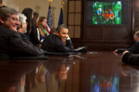 Smirking Obama