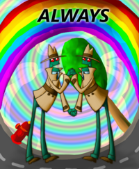 Robot Unicorn Attack / Harmony Harmony
