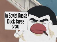 In Soviet Russia...