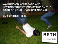 X Isn't Normal, But on Meth It Is