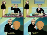 Stan Lee Asking for Coffee