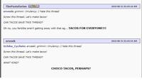 Taco Threadjack