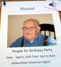 William Lashua's Birthday