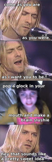 Kurt Cobain Reaction
