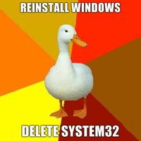 Delete System32