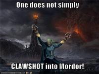 One Does Not Simply Walk into Mordor
