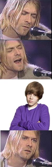 Kurt Cobain Reaction
