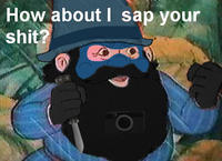 Spy's sappin' my/mah sentry