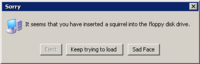 Fake/Funny Error Messages