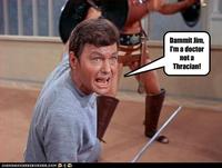 Dammit Jim, I'm a Doctor, Not a X
