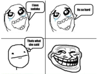 Trollface / Coolface / Problem?