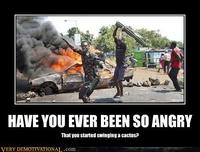 Have You Ever Been So Angry That You X?