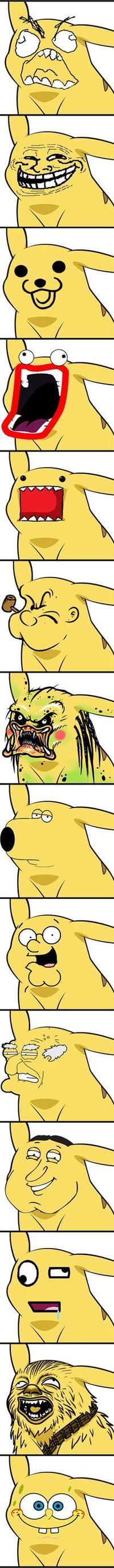 Give Pikachu a Face