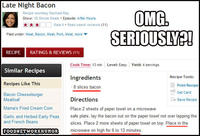 Food Network Recipe Reviews