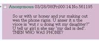 THEN WHO WAS PHONE?