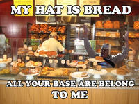 Bread Helmet Man