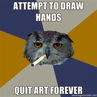 Art Student Owl