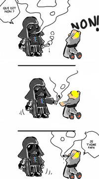 "Luke, je suis ton père" cartoon parodies